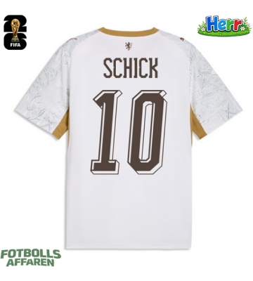 Tjeckien Patrik Schick #10 Bortatröja VM 2026 Kortärmad